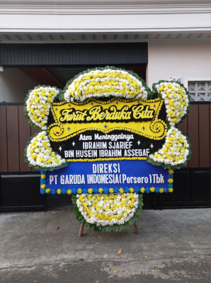 Papan Bunga Duka di Sumbersuko